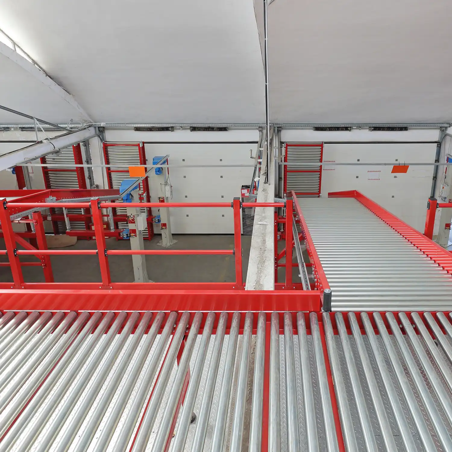 steel mezzonine erection and construction